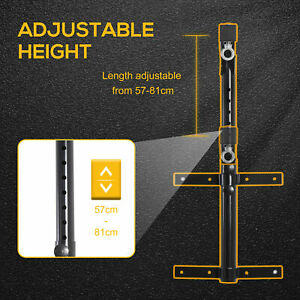 Wall Mount Heavy Bag Hanger Punching Bag Stand Boxing Bracket Black