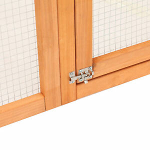 Large Catio Enclosure Shelter Cage w/ Weather Protection, 6 Cat Platforms Grey