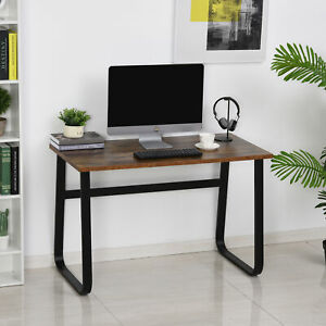 HOMCOM Industrial Writing Desk Laptop Table Home Office Study Workstation