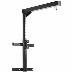 Wall Mount Heavy Bag Hanger Punching Bag Stand Boxing Bracket Black