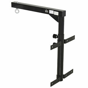 Wall Mount Heavy Bag Hanger Punching Bag Stand Boxing Bracket Black