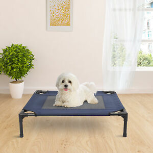 Elevated Pet Bed Dog Cat Cot Cooling Camping Pet Cozy Lounger Sleeper