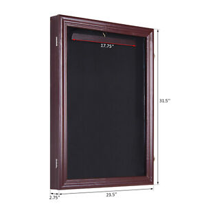 Jersey Display Case Memorabilia Sports Shirt Cabinet