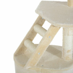 Cat Tree Condo Scratching Post Kitten Climb Furniture Activity Center 49"