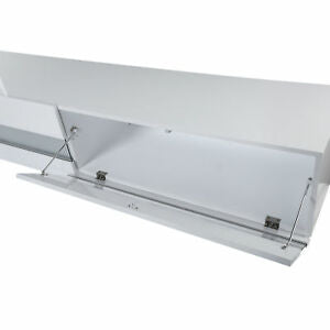 71" High Gloss LED TV Cabinet Stand Entertainment Center Storage Unit White