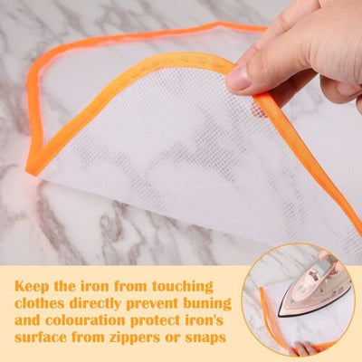 4X Heat Resistant Ironing Cloth Mesh Ironing Pad Cover Protective Board Mat Safe