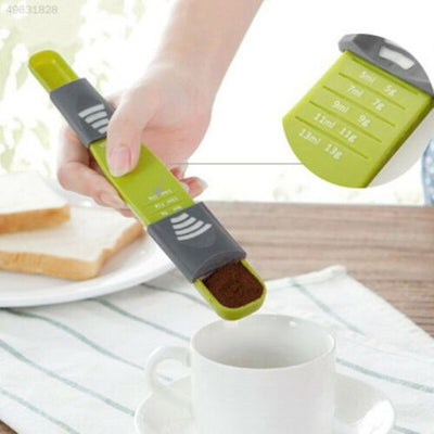 Adjustable Measuring Spoon Quantitative Spoon Coffee Roasting Spoon Tableware