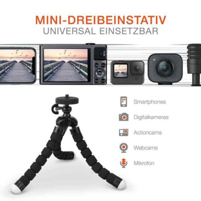 Octopus Adjustable Tripod Stand Flexible Phone Holder Bracket for Phone Camera