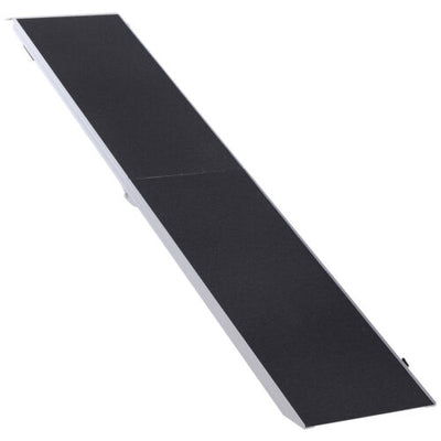 Folding Dog Ramp Lightweight Aluminium Alloy Frame Portable with Carry Handle 842525139489