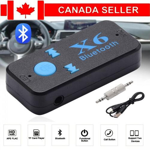 Bluetooth Audio Adapter Car Receiver AUX Cable Car 3.5mm Jack Receiver Music