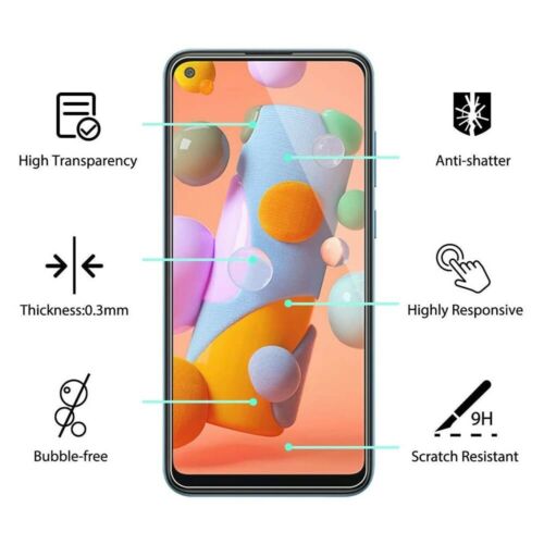 Premium Screen Protector For Samsung Galaxy A11 (2 PACK)