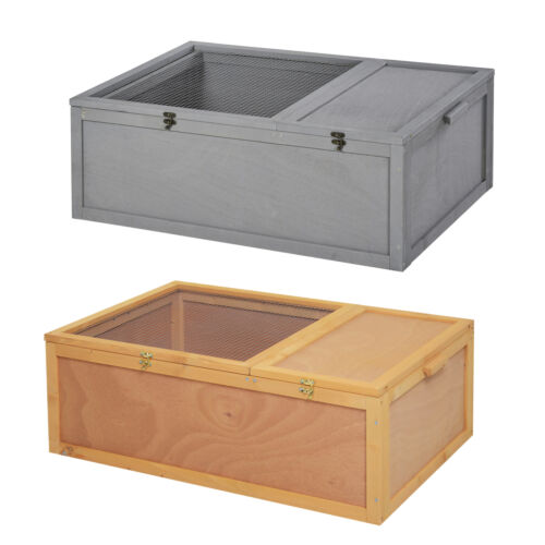 Double Area Turple/Tortoise House w/ Strong Wooden Build &amp; Carrying Handles