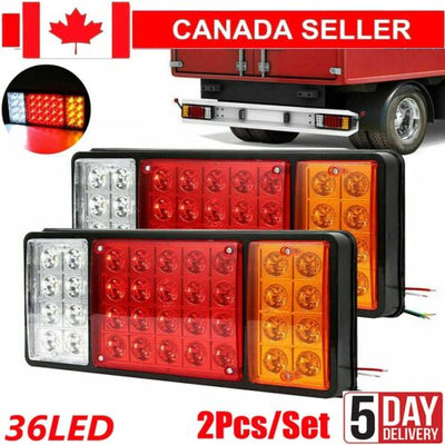 title" content="2pcs 12V LED Waterproof Tail Lights Kit RV Camper Trailer Truck Rear Turn Signal"