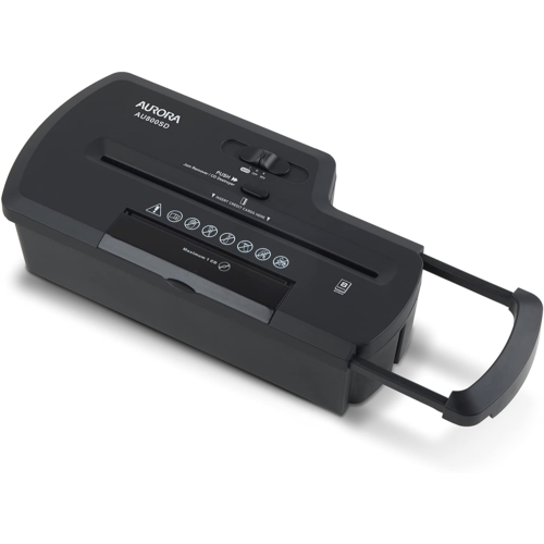 AU800SD Professional Strip Cut Paper Shredder CD Credit Card Shredder