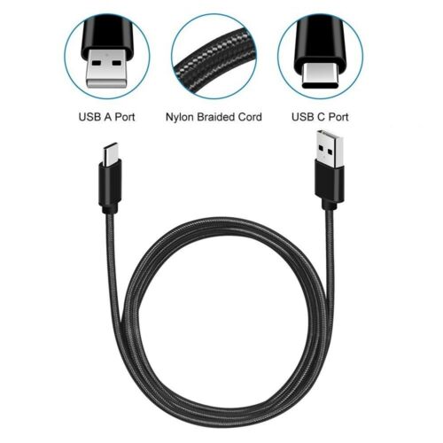 USB Type C Cable Fast Charging for Samsung S20 FE S10 S9 A5 A8 Pixel 3 4a Velvet