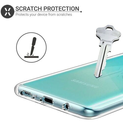 For Samsung Galaxy A21 - Clear Case Thin Soft TPU Transparent Cover