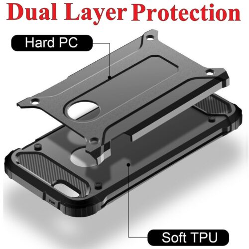 For iPhone 6 Plus & iPhone 6S Plus Case - Hybrid Shockproof Hard Armor Cover