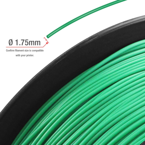 TIANSE Green PLA 3D Printer Filament 1 75mm 1KG Spool Filament for 3D Printing Dimensional Accuracy