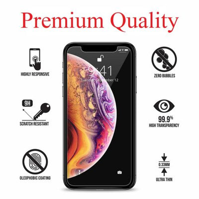 Premium Screen Protector Cover for iPhone X / iPhone XS / iPhone 11 Pro (2 PACK)