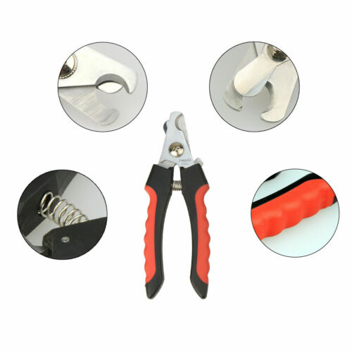 Pet Heavy Duty Nail Clipper Cutter Scissors Dog Cat Rabbit Toe Claw Paw Grooming