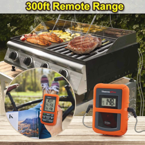 ThermoPro TP20 Wireless Remote Digital Meat Thermometer Cooking Food
