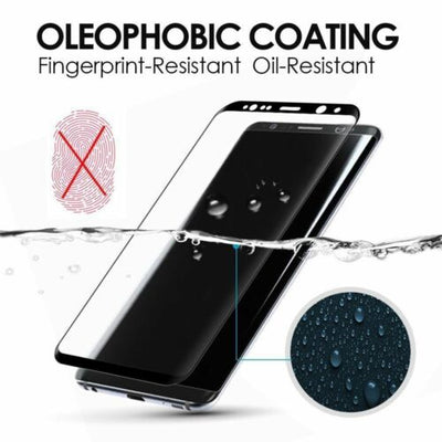 3D Curved Tempered Glass Screen Protector for Samsung Galaxy S9 S8 Plus S7 Edge