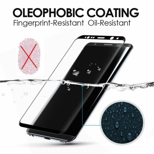 3D Curved Tempered Glass Screen Protector for Samsung Galaxy S9 S8 Plus S7 Edge