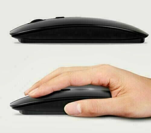 NEW 2.4 GHz Optical Wireless Mouse Mice + USB Receiver Ergonomic for Laptop PC