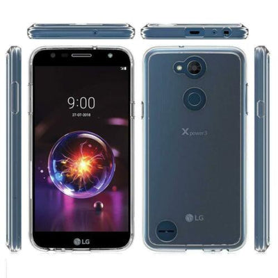 For LG X Power 3 Case - Crystal Clear Thin Soft TPU Transparent Back Cover
