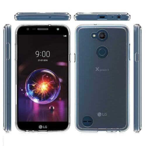 For LG X Power 3 Case - Crystal Clear Thin Soft TPU Transparent Back Cover