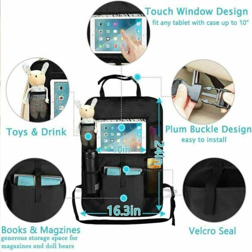 title" content="4xCar Back Auto Seat Hanging Bag Travel Storage Holder Organizer For Tablet Tidy"