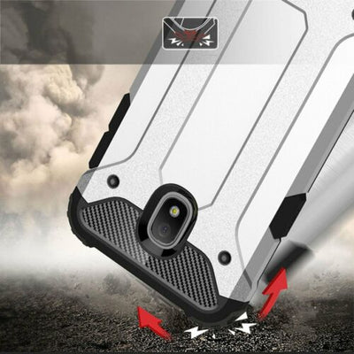 For Samsung Galaxy J3 2018 Case - Shockproof Heavy Duty Hybrid Hard Armor Cover