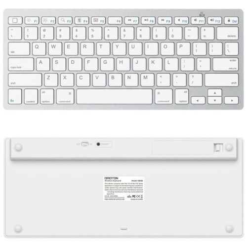 Slim Bluetooth Wireless 3.0 Keyboard for PC Windows Laptop Apple Mac iPad Tablet