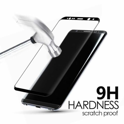 3D Curved Tempered Glass Screen Protector for Samsung Galaxy S9 S8 Plus S7 Edge