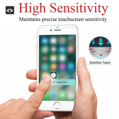 Clear Transparent Screen Protector Cover for iPhone 8 7 SE 2020 & iPhone 6S 6