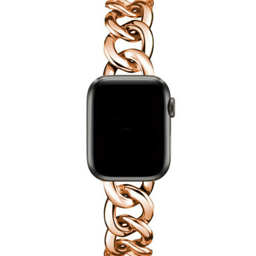Stainless Steel Band Link Loop Strap For Apple Watch Series 6 SE 5 4 3 2 1