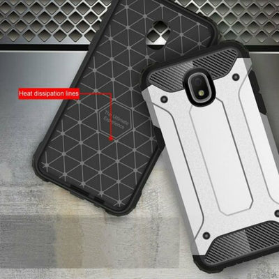 For Samsung Galaxy J3 2018 Case - Shockproof Heavy Duty Hybrid Hard Armor Cover