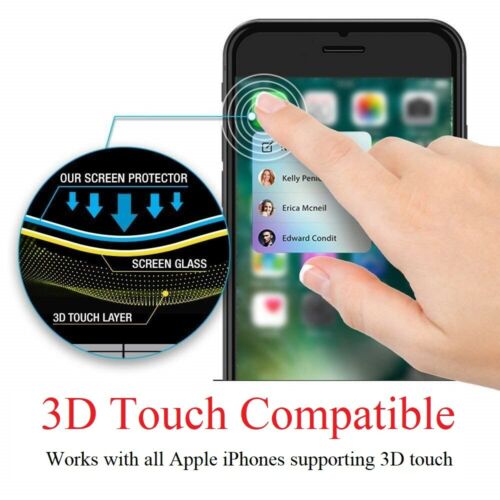 Clear Transparent Screen Protector Cover for iPhone 8 7 SE 2020 & iPhone 6S 6