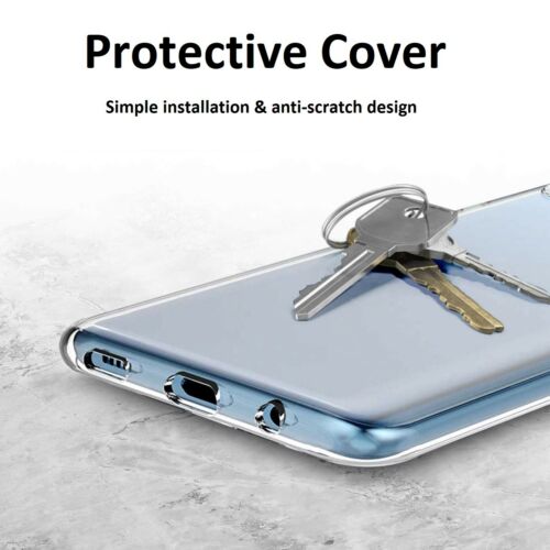 For Huawei P40 Pro Case - Clear Thin Soft TPU Transparent Silicone Cover