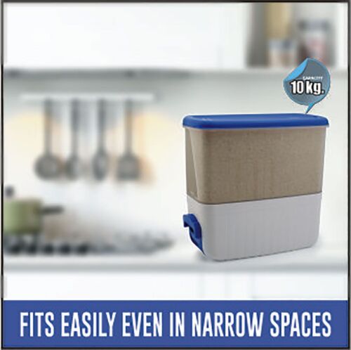 10 kg Rice Dispenser Insect Proof Grain Storage Box Container for Kitchen