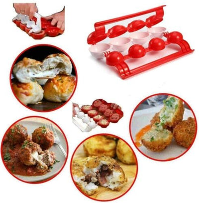 Meat Fish Balls Homemade Stuffed Meatballs Maker Press Mold Kitchen Cooking Tool