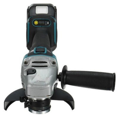 Cordless Electric Angle Grinder 4 Speed DIY Cutting Machine Battery Power Tool