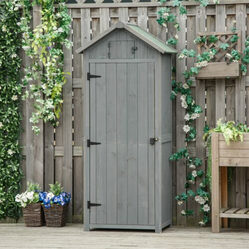 Garden Shed Storage House Water-resistant All-weather Cover -Grey