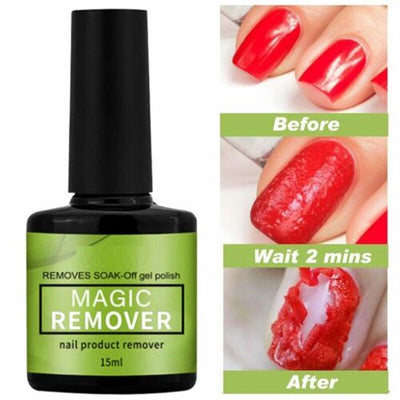Burst Nail Gel Magic Remover Polish Soak Off Gel Coat Cleaner Primer Degreaser