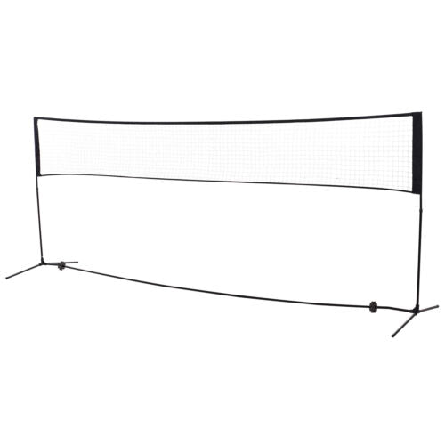 Badminton Tennis Net Set 13&quot; Adjustable Height Durable &amp; Portable w/ Carrying