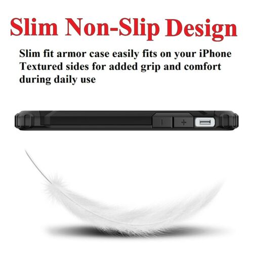 For iPhone 6 Plus & iPhone 6S Plus Case - Hybrid Shockproof Hard Armor Cover