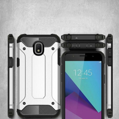 For Samsung Galaxy J3 2018 Case - Shockproof Heavy Duty Hybrid Hard Armor Cover