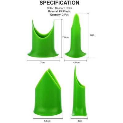 Pepper Corer Separator Twist Seed Bell for Jalapeno Pepper Chill Tomato Cucumber