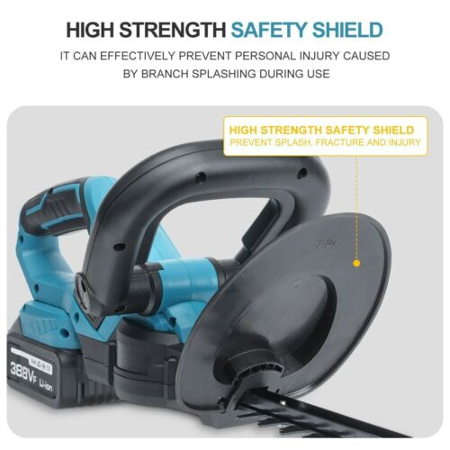 22inh New Handy Cordless Hedge Trimmer dual blade for twigs cutting trimming