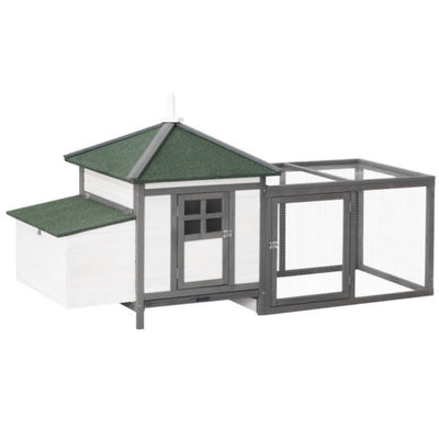 Cute Chicken Coop with Cottage Design, Poultry Cage /w Safe Environmental Paint 799932992353
